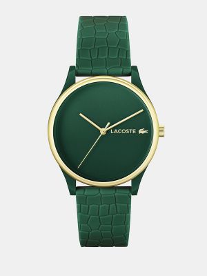 Crocodelle силиконовые женские часы Lacoste зеленые