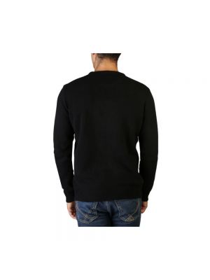Jersey de cachemir de tela jersey con estampado de cachemira Cashmere Company negro