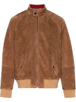 Chaqueta bomber Gucci marrón