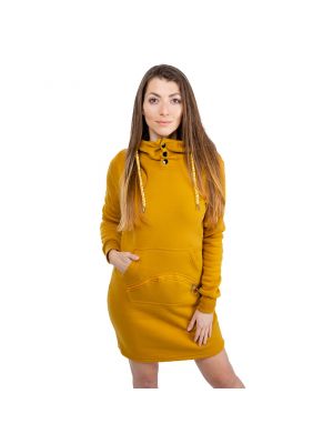 Φόρεμα Glano πορτοκαλί