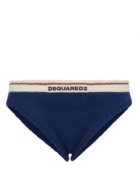 Mini örme yün şort Dsquared2