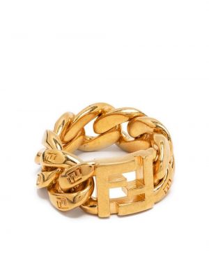 Gyűrű Fendi aranyszínű