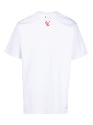 Bavlněné tričko Clot bílé