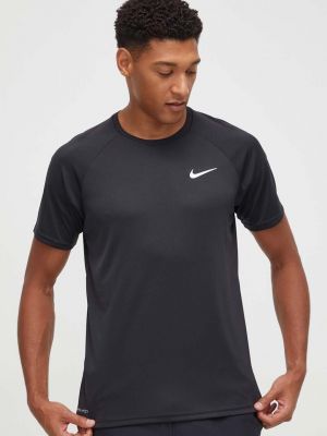 Однотонная футболка Nike черная