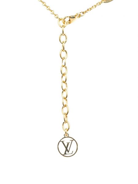 Колие Louis Vuitton Pre-owned златисто