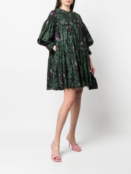 Kleid mit print 's Max Mara grün