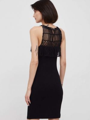 Sukienka mini dopasowana Desigual czarna