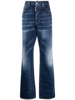 Voľné priliehavé strečové džínsy Dsquared2 modrá