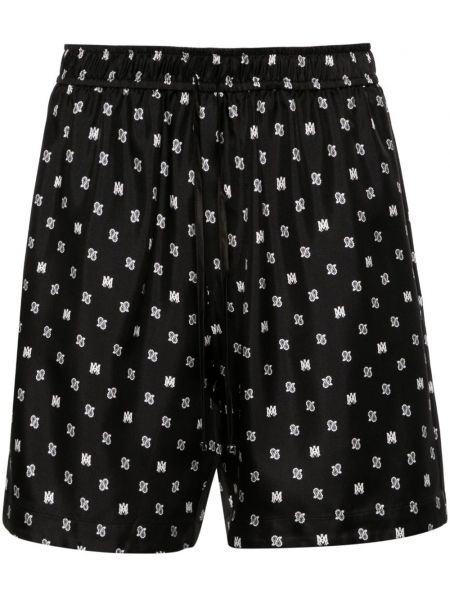 Seiden shorts mit print mit paisleymuster Amiri