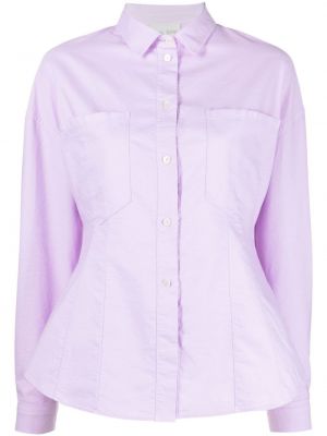 Chemise avec poches Forte Forte violet