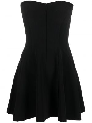 Μini φόρεμα με στενή εφαρμογή Norma Kamali μαύρο