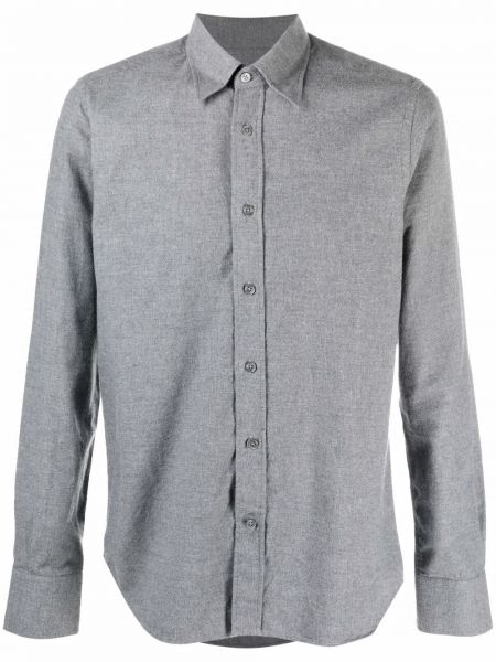 Camisa manga larga Canali gris
