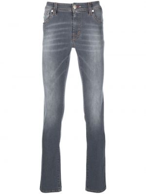 Slank skinny jeans Sartoria Tramarossa grå