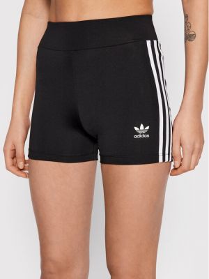 Sportske kratke hlače slim fit Adidas crna