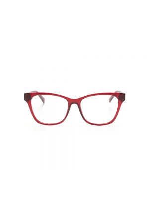 Okulary Lacoste czerwone