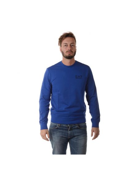 Sweatshirt Emporio Armani Ea7 blau