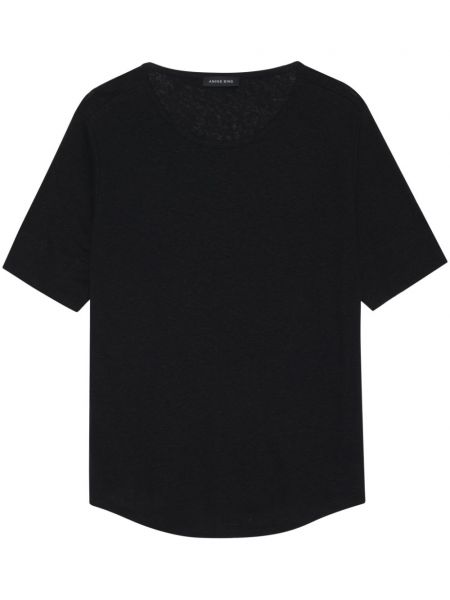 T-krekls Anine Bing melns