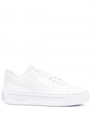 Platå sneakers Puma vit