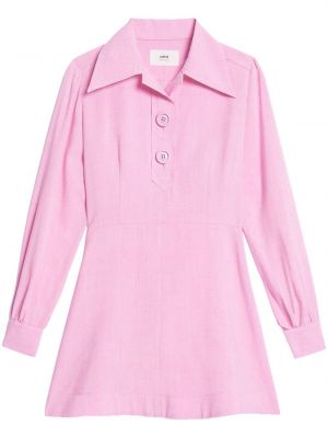 Mini-abito Ami Paris rosa