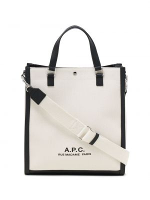 Nákupná taška s potlačou A.p.c.