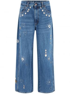Straight jeans Sea blau