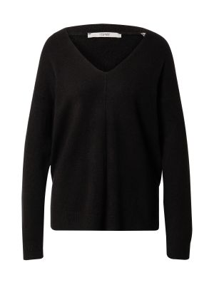 Пуловер Esprit черно