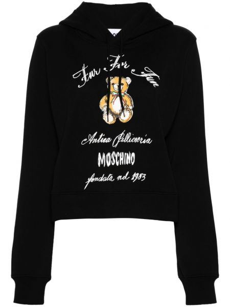 Hoodie Moschino siyah