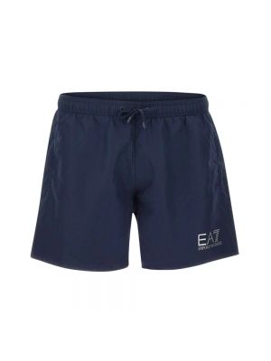 Jeans shorts Emporio Armani Ea7 blau