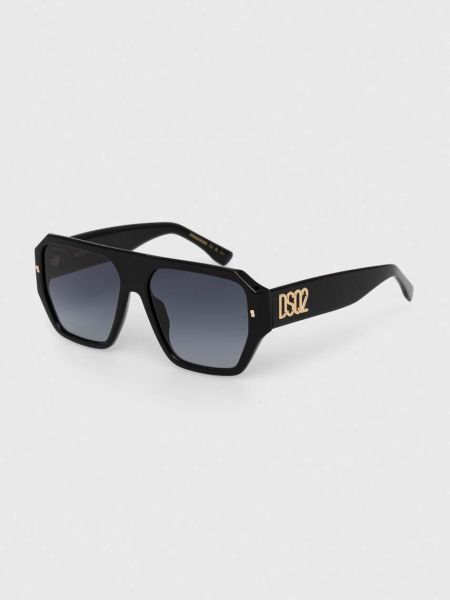 Czarne okulary przeciwsłoneczne Dsquared2
