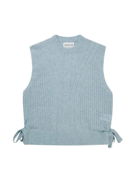 Niebieski sweter Munthe