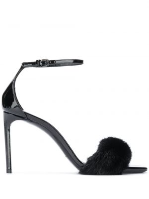 Sandales Saint Laurent noir