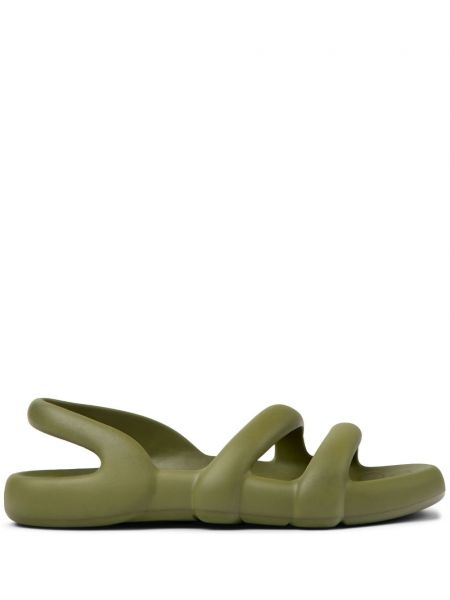 Slingback sandales Camper zaļš