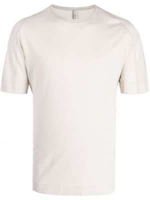 Тениска с кръгло деколте Transit сиво
