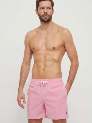 Szorty Polo Ralph Lauren różowe