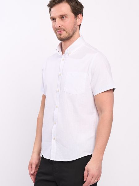 Рубашка с коротким рукавом с карманами Lee Cooper белая