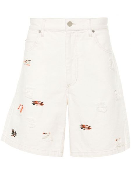 Shorts en jean Marant blanc