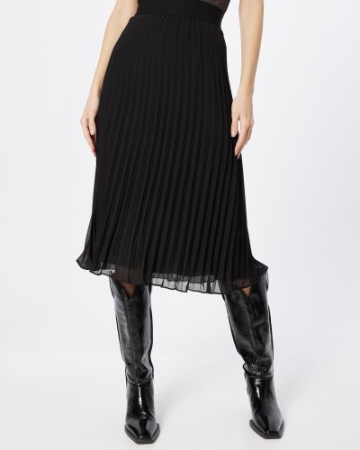 Plisovaná dlhá sukňa Dkny čierna