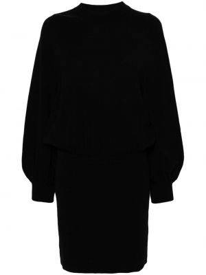 Dolga obleka Semicouture črna