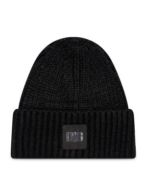 Czapka UGG - W Chunky Rib Beanie 20061 Blk