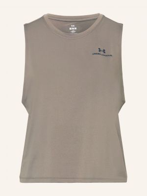 Tank top Under Armour beżowy
