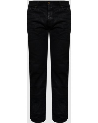 Прямі джинси Saint Laurent чорні