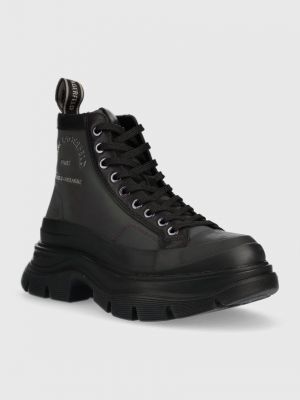 Ботинки на платформе Karl Lagerfeld черные