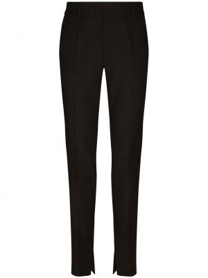 Skinny fit smala byxor Dolce & Gabbana svart