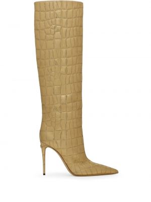 Guminiai batai Dolce & Gabbana auksinė