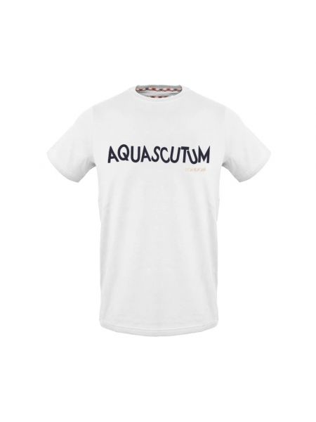 T-shirt Aquascutum weiß