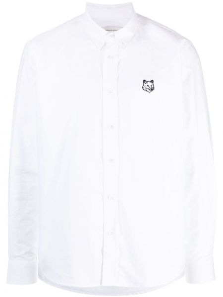 Košeľa Maison Kitsuné biela