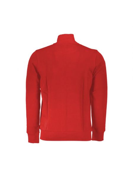 Sweter bawełniany La Martina czerwony