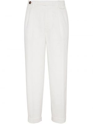 Pantalon Brunello Cucinelli blanc