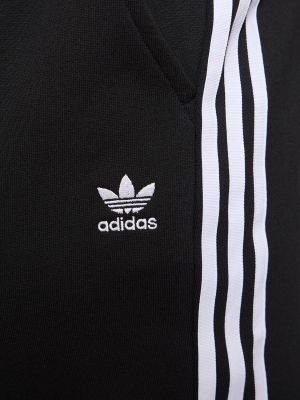 Joggery bawełniane Adidas Originals czarne