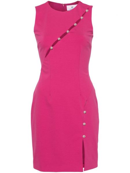 Mini šaty Chiara Ferragni růžové